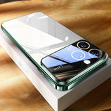 Plating Clear Camera Protector Case for iPhone