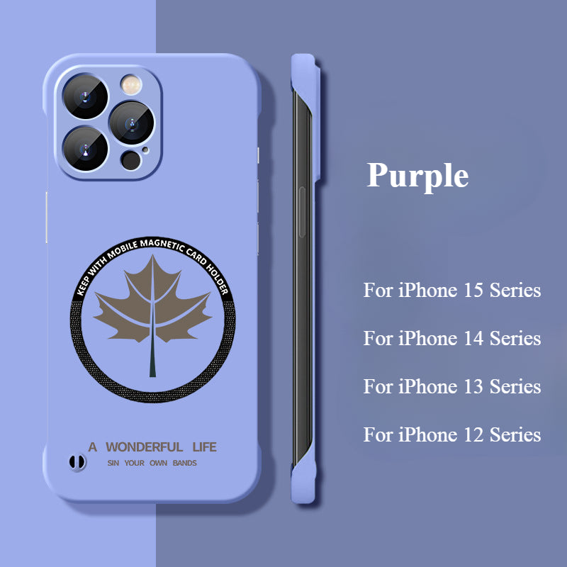 Maple Leaf Borderless Cooling Case For iPhone