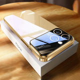 Plating Clear Camera Protector Case for iPhone