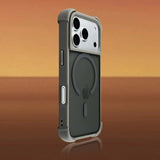 Matte Transparent PC Magnetic Case For iPhone