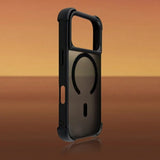 Matte Transparent PC Magnetic Case For iPhone