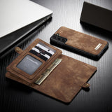 Vintage Multifunction Wallet Leather Case For Samsung