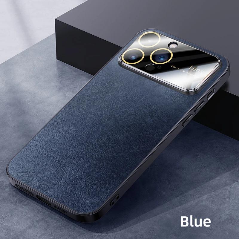 Magnetic Shockproof  PU Leather Case For iPhone