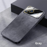 Magnetic Shockproof  PU Leather Case For iPhone