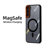 Armor Magnetic Lens Protection Case For Samsung