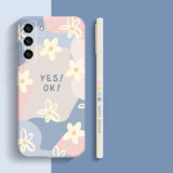 Cartoon Flower Case for Samsung