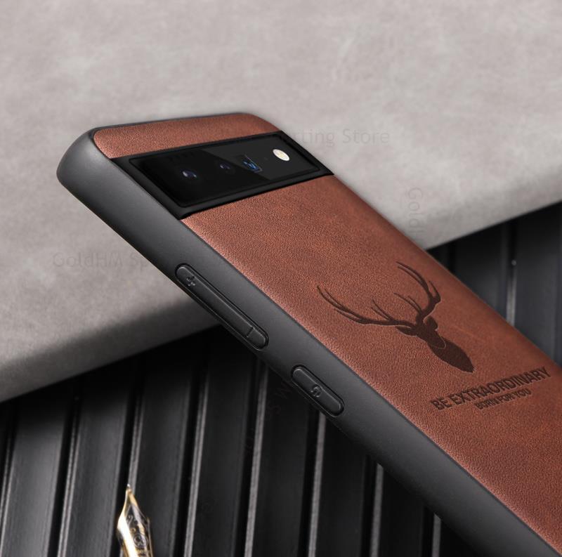 Retro Deer Shockproof Case For Google Pixel