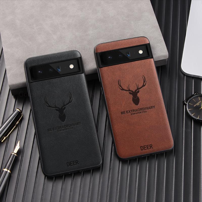 Retro Deer Shockproof Case For Google Pixel