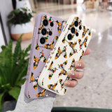 Leaf Butterfly Case For Samsung Galaxy