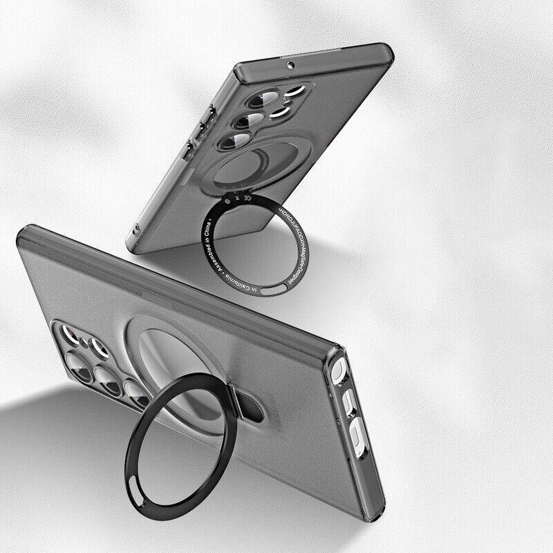 Stand Holder Magnetic Case For Samsung