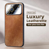 Magnetic Shockproof  PU Leather Case For iPhone