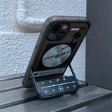 Retro Cool Stand  Case For iPhone