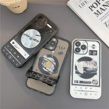 Retro Cool Stand  Case For iPhone