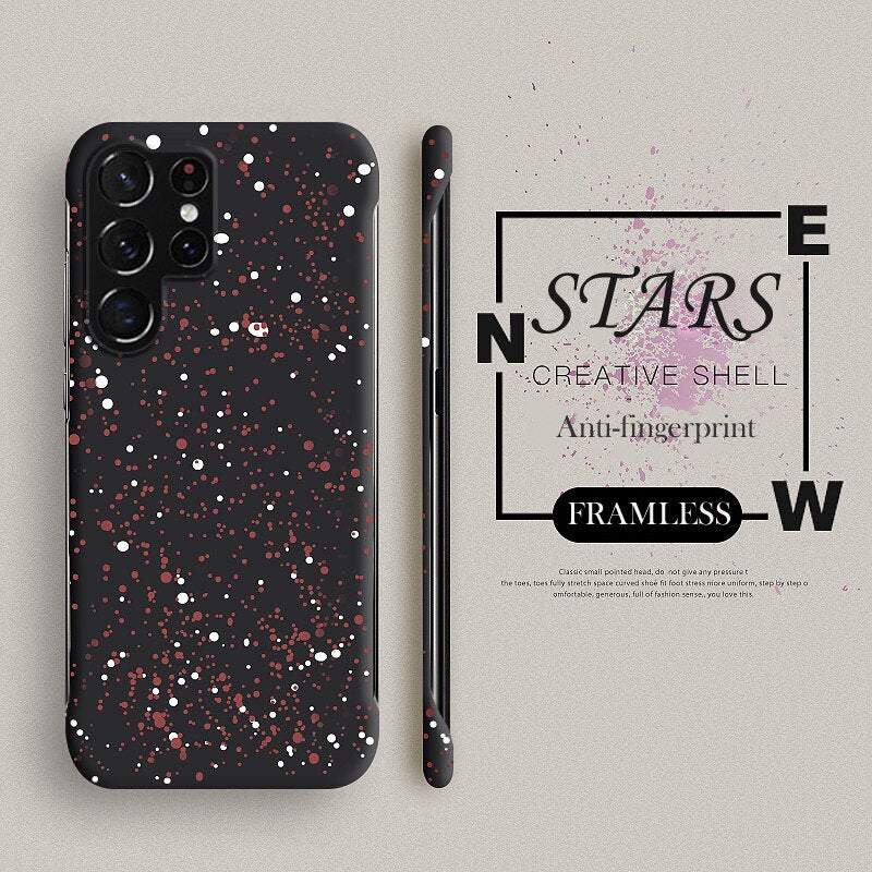 Ultra Thin Glitter Frameless Case For Samsung