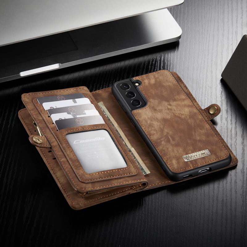 Vintage Multifunction Wallet Leather Case For Samsung