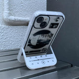 Retro Cool Stand  Case For iPhone