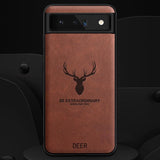 Retro Deer Shockproof Case For Google Pixel