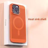 Breathable Magnetic Hard Case For iPhone