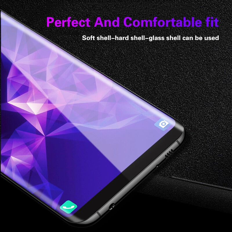 Full Cover Tempered Glass For Samsung Galaxy