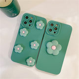 3D Cartoon Flower Cute Silicone Soft Case for iphone