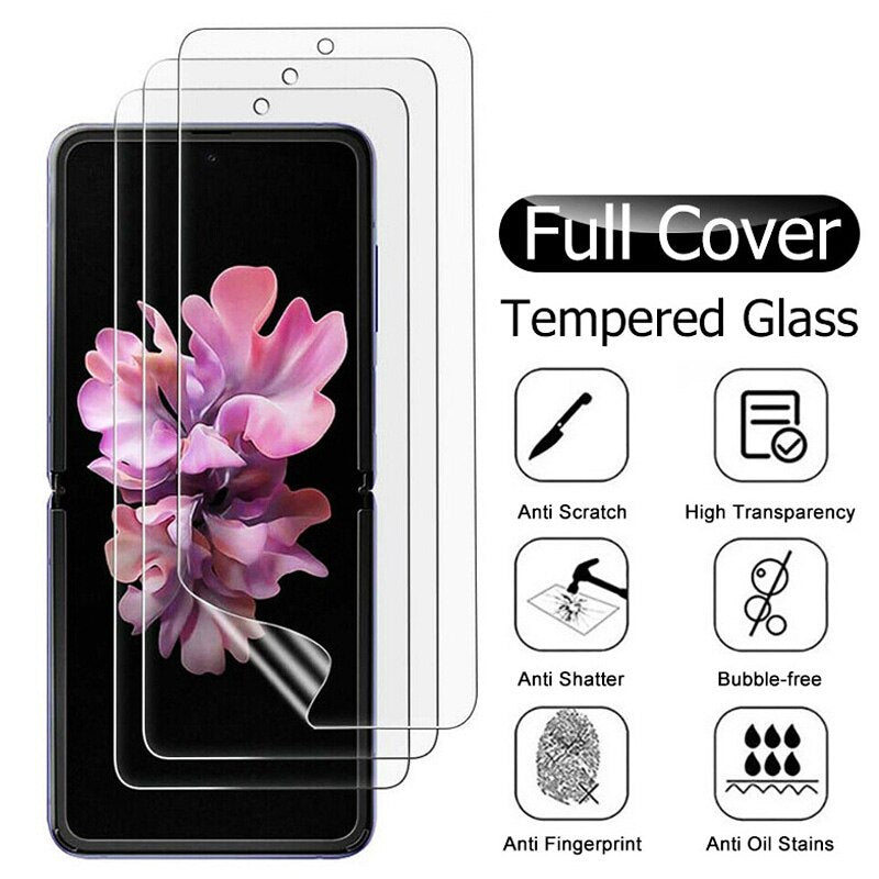 Full Cover Screen Protector For Samsung Z Flip