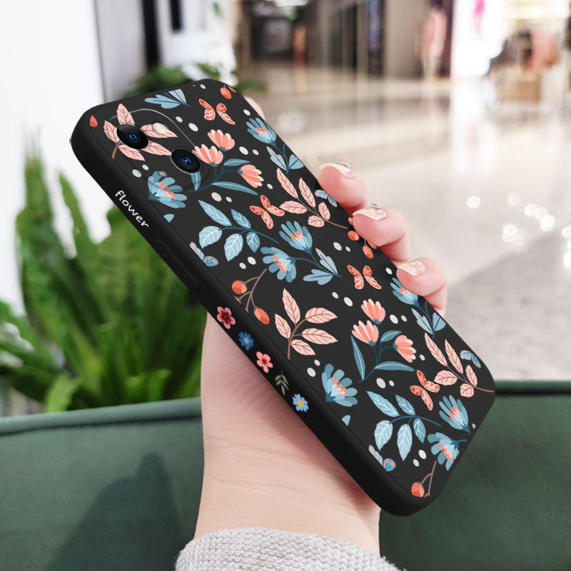 Blue Garden Phone Case For iPhone