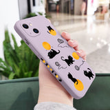 Cat Playing Rope Phone Case For iPhone