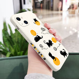 Cat Playing Rope Phone Case For iPhone