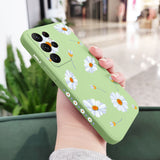 Daisies Flying Silicone Case For Samsung Galaxy