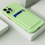 Fashion Card Slot Holder Case For iPhone