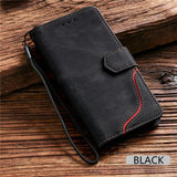 Leather Holder Slot Wallet Satnd Cover Coque Flip Case For iPhone