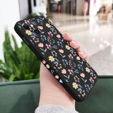 Floral Cloth Phone Case For iPhone