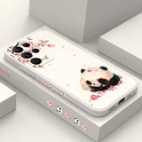 Flower Panda Phone Case For Samsung Galaxy