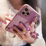 Flower Pendant Phone Case For IPhone