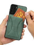 Luxury Card Slot Bracket Case For Samsung