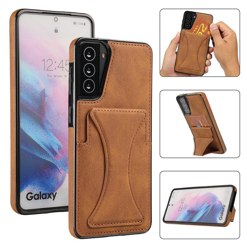 Luxury Card Slot Bracket Case For Samsung