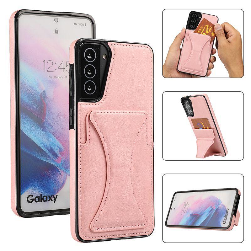 Luxury Card Slot Bracket Case For Samsung