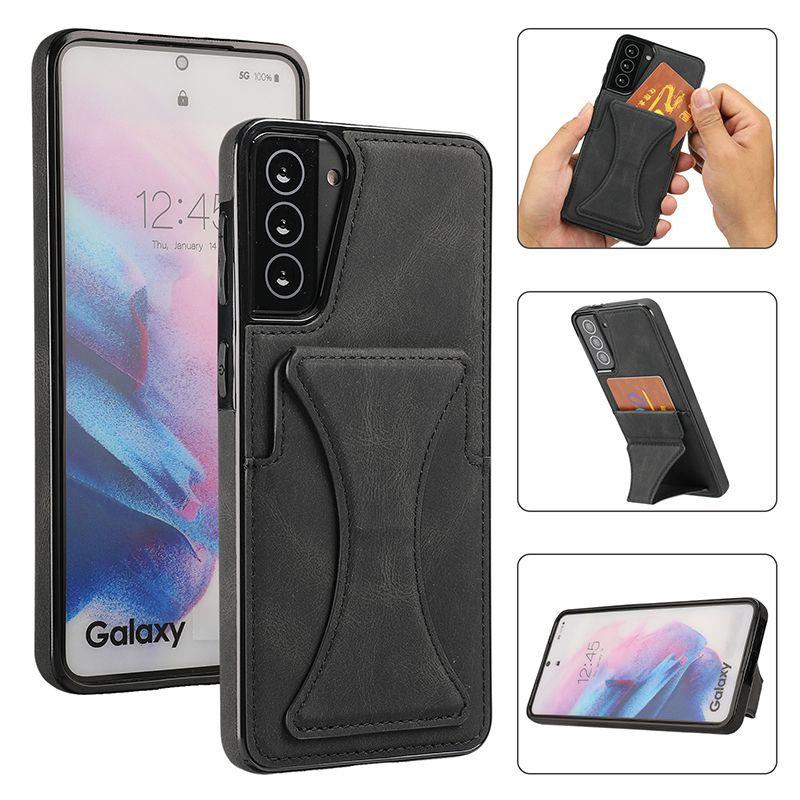 Luxury Card Slot Bracket Case For Samsung