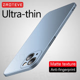 Slim Matte Hard PC Cover For iPhone