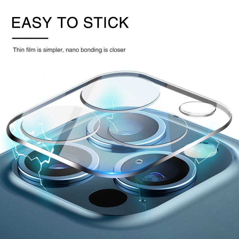 Full Cover Camera Lens Protection Glass For iPhone