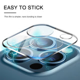 Full Cover Camera Lens Protection Glass For iPhone