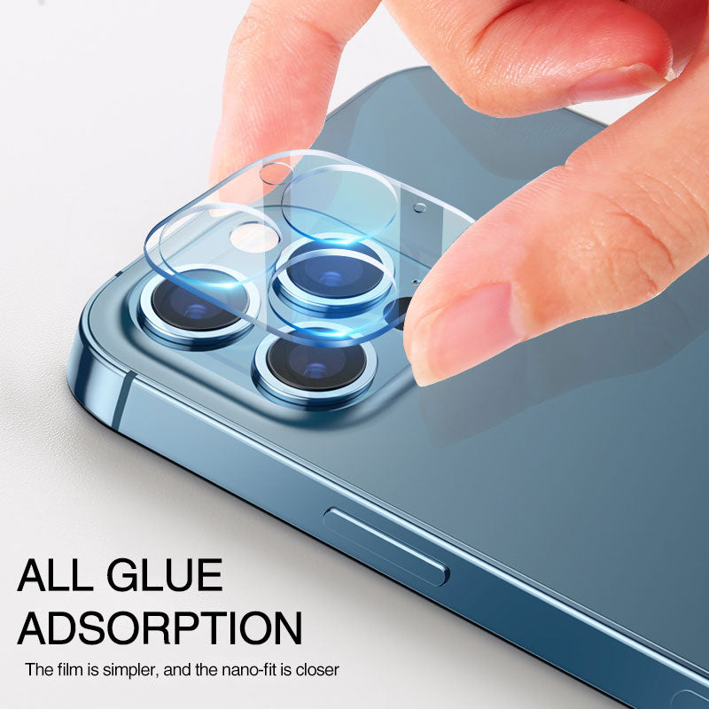 Full Cover Camera Lens Protection Glass For iPhone