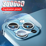 Full Cover Camera Lens Protection Glass For iPhone