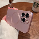 Magsafe Magnetic Matte Soft Silicone Case For iPhone