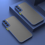 Luxury Matte Armor Silicone Case For Samsung Galaxy