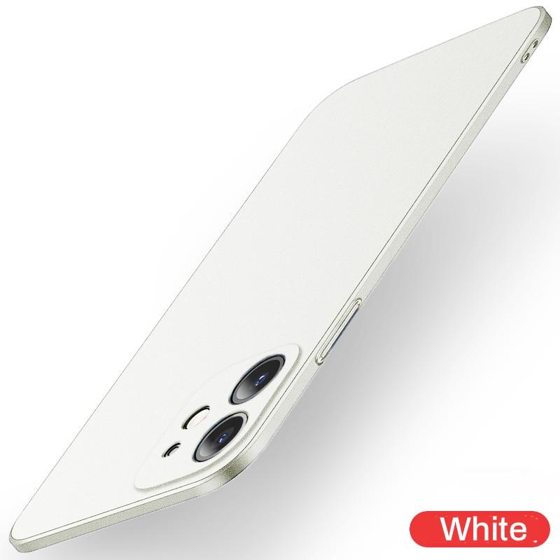 Luxury Matte Shockproof Hard PC Case For iPhone