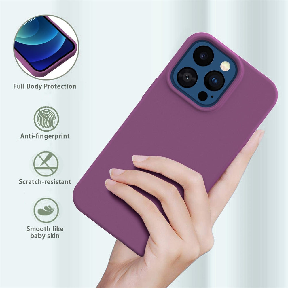 Luxury Original Official Silicone Case For iphone