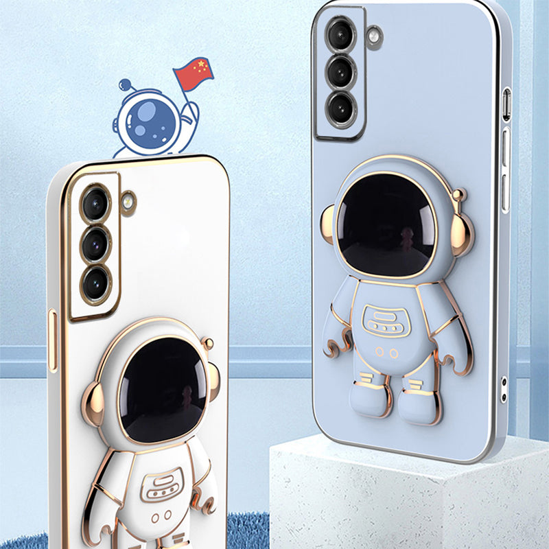 Plating Astronaut Stand Holder Case for Samsung