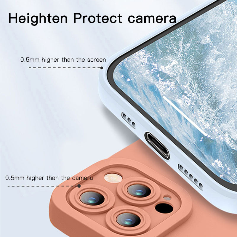 Original Liquid Silicone Phone Case For iPhone