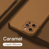 Original Liquid Silicone Phone Case For iPhone